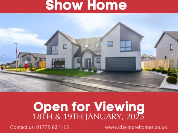 NEW Show Home Open for Viewing - January 2025