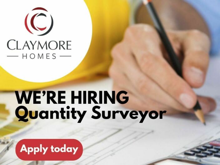 We're Hiring - Quantity Surveyor